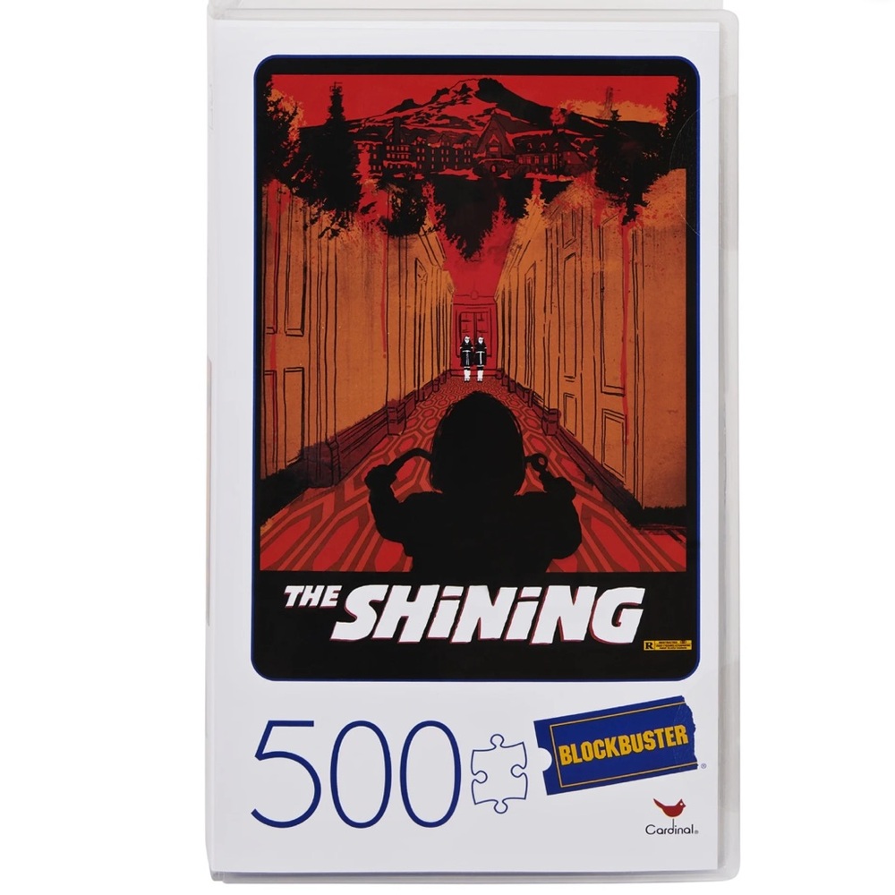 The Shining retro blockbuster movie puzzle
